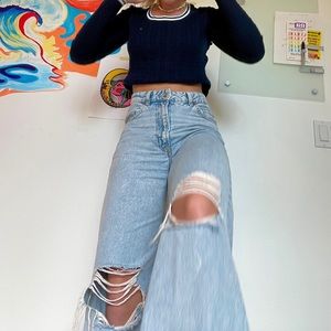 PREPPY TOMMY HILFIGER CABLE KNIT SWEATER